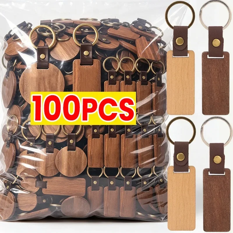 5-100pcs New Funny DIY Handmad - Wood Ring Blank recension och pris