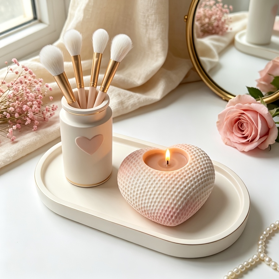 Straight vase grid heart-shape - Resin Craft Ideas recension och pris