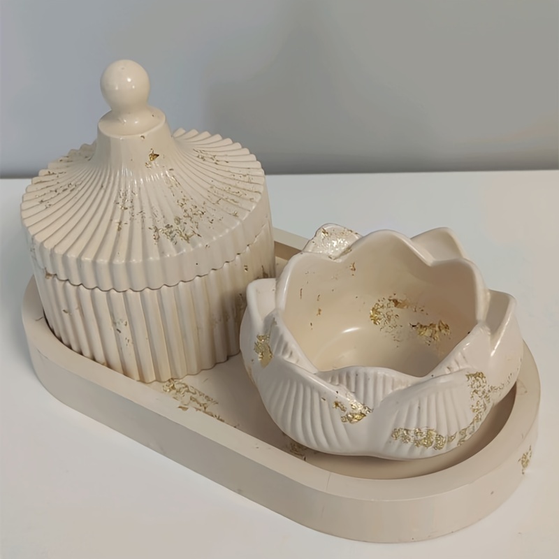 DIY Lotus Candle Holder 3 Piec - Resin Craft Ideas recension och pris