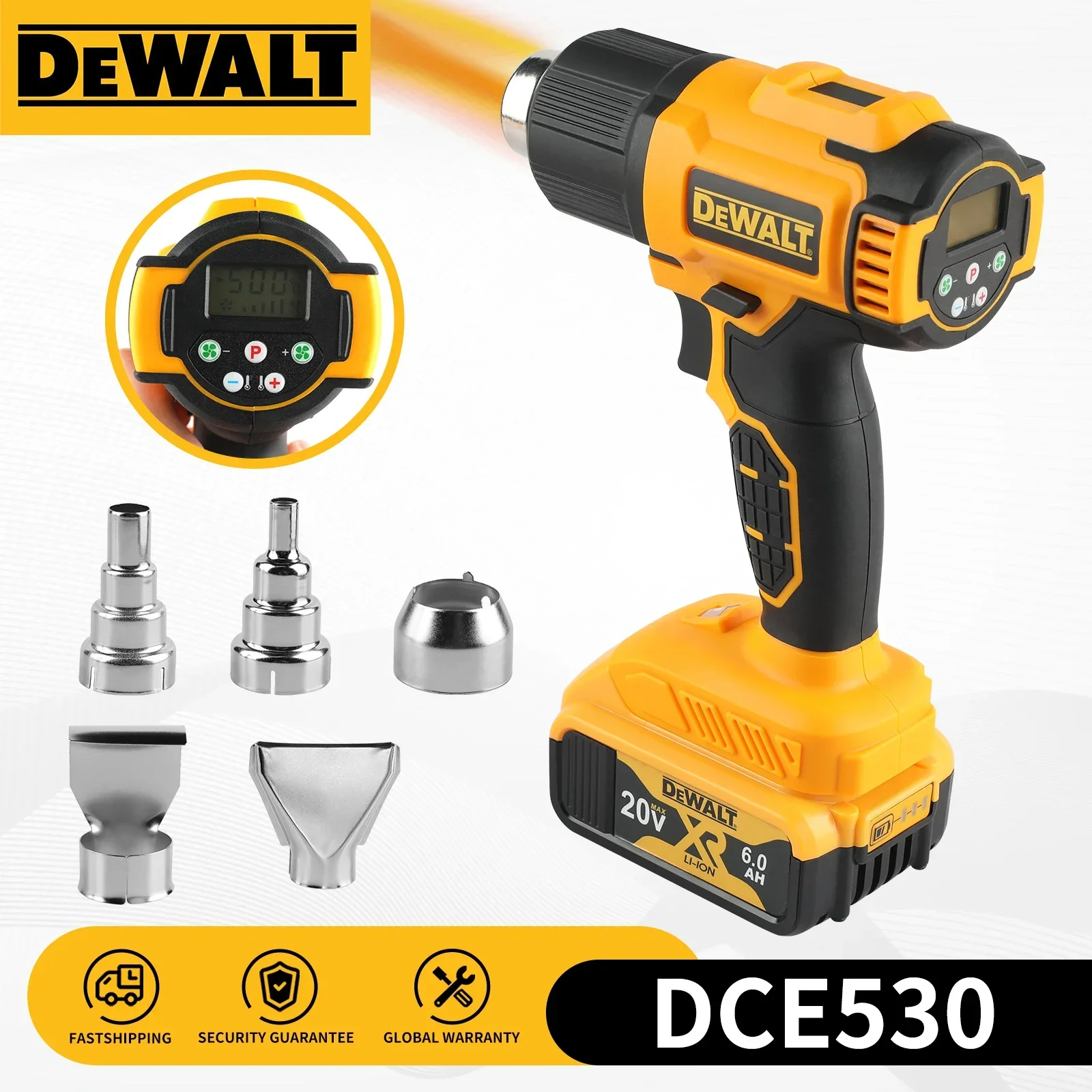 DeWALT DCE530 20V Cordless Hea - Heat Gun Small recension och pris