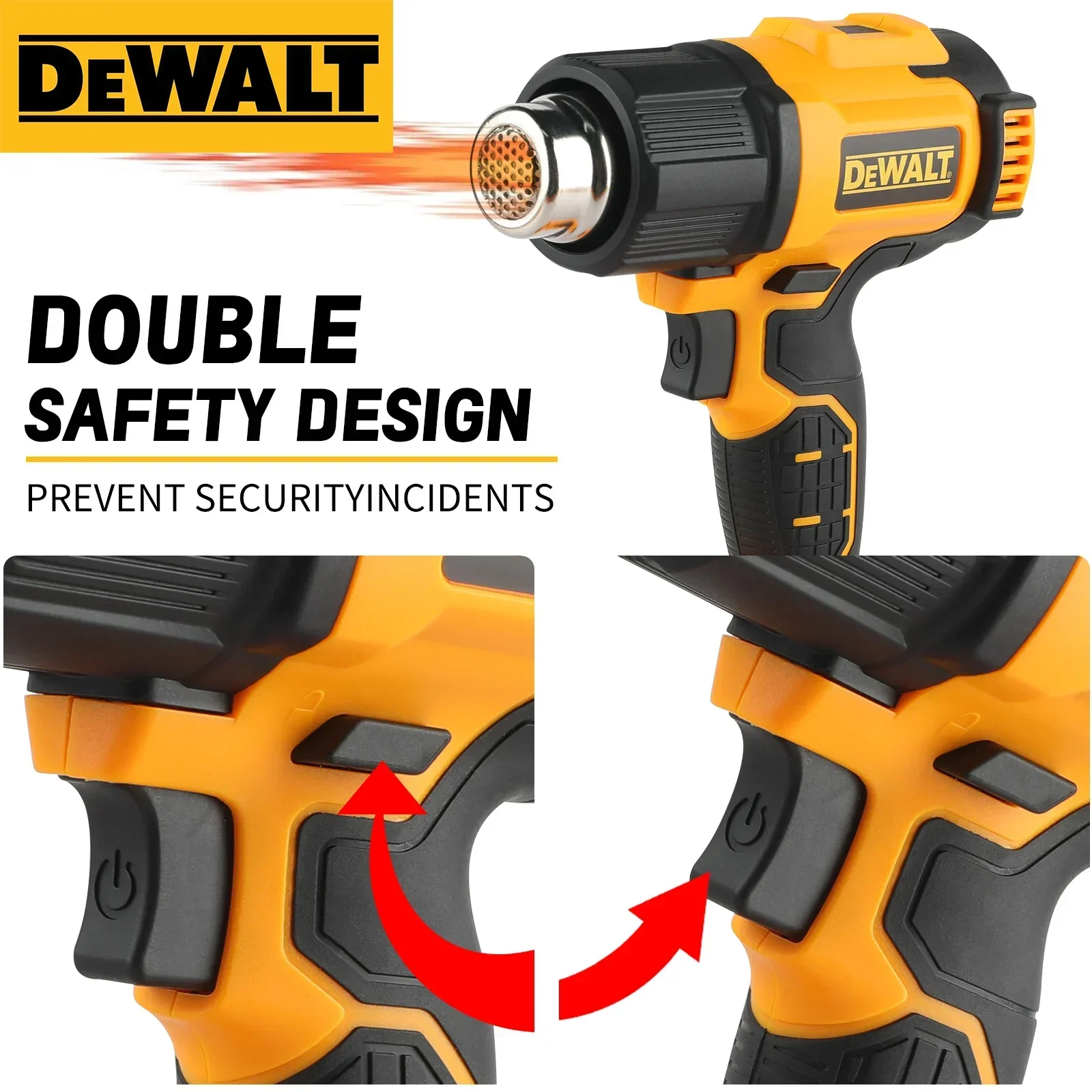 DeWALT DCE530 20V Cordless Hea - Heat Gun Small recension och pris