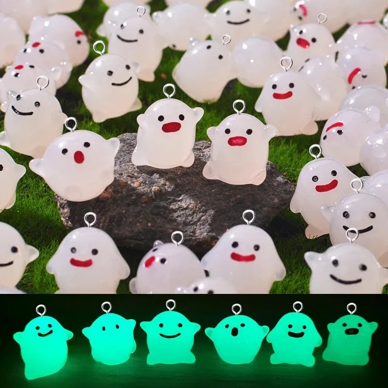 10Pcs Lovely Glow In The Dark  - Resin Crafts Diy recension och pris