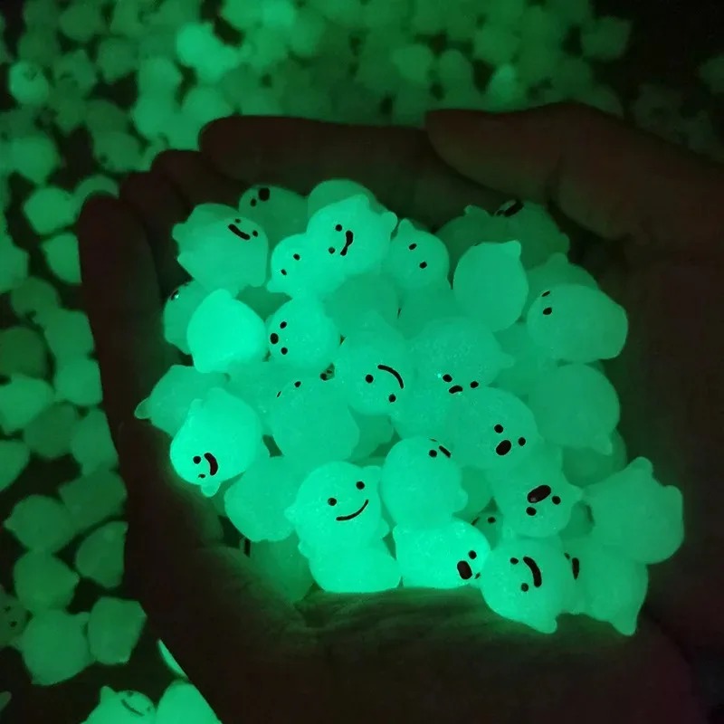 10Pcs Lovely Glow In The Dark  - Resin Crafts Diy recension och pris