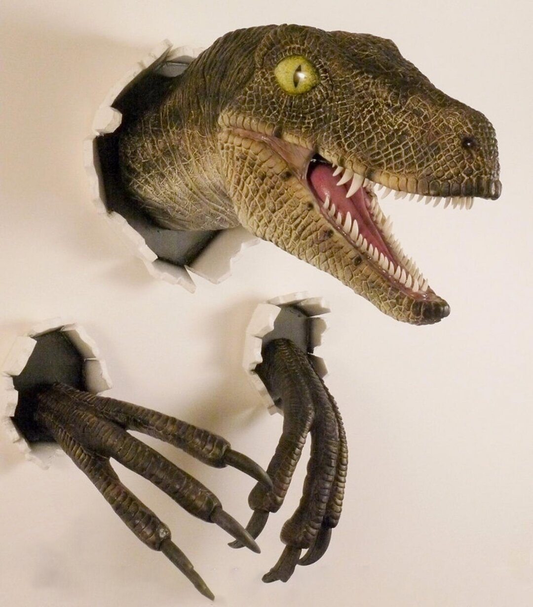 Dinosaur Ornaments Broken Wall - Resin Craft Ideas recension och pris