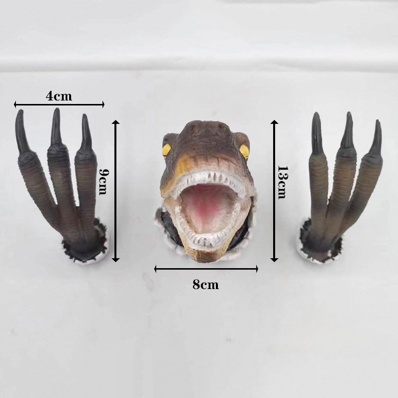 Dinosaur Ornaments Broken Wall - Resin Craft Ideas recension och pris