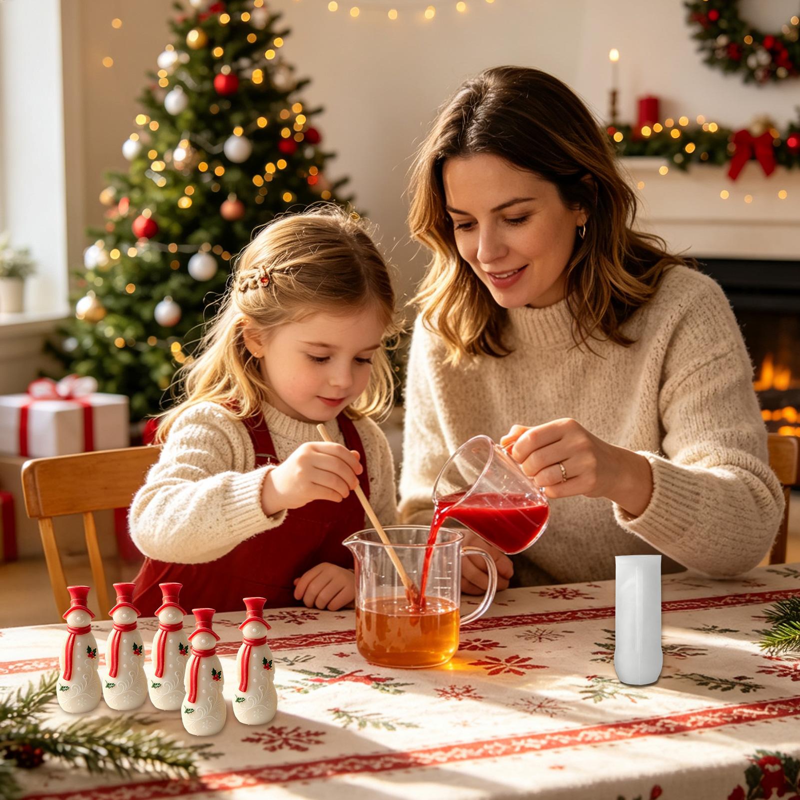 Candle Molds 3D Christmas Craf - Resin Craft Workshop recension och pris
